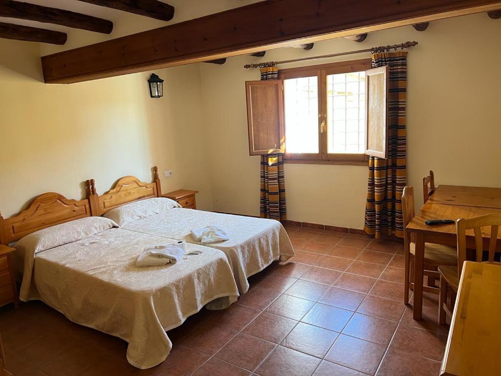 Hotel El Bergantes Zorita del Maestrazgo Kültér fotó