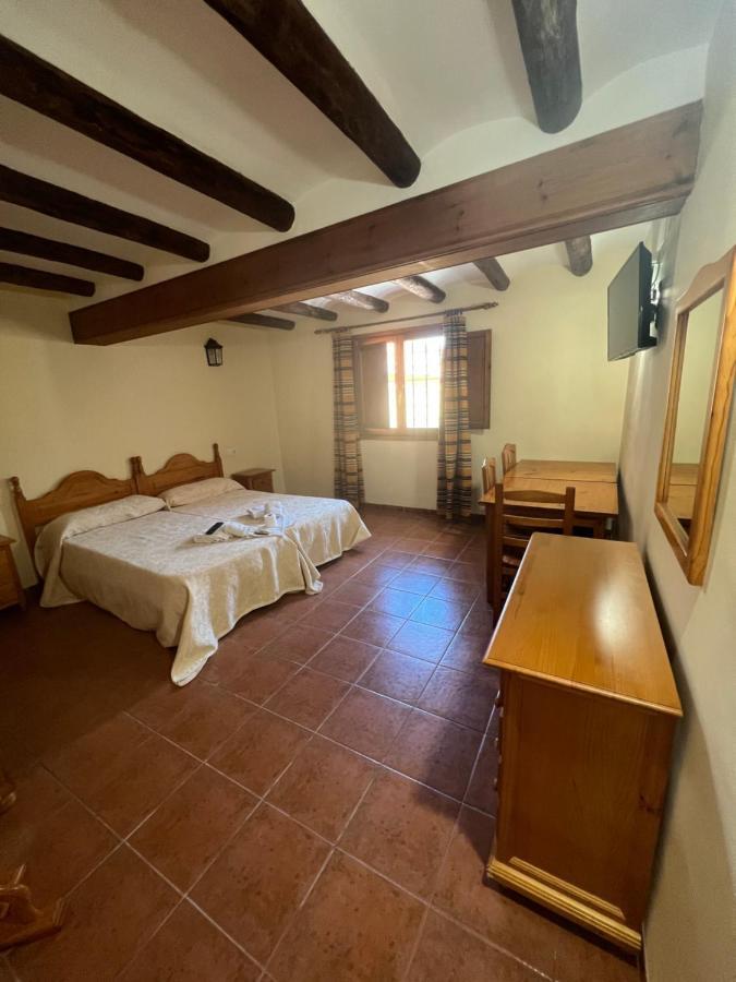 Hotel El Bergantes Zorita del Maestrazgo Kültér fotó