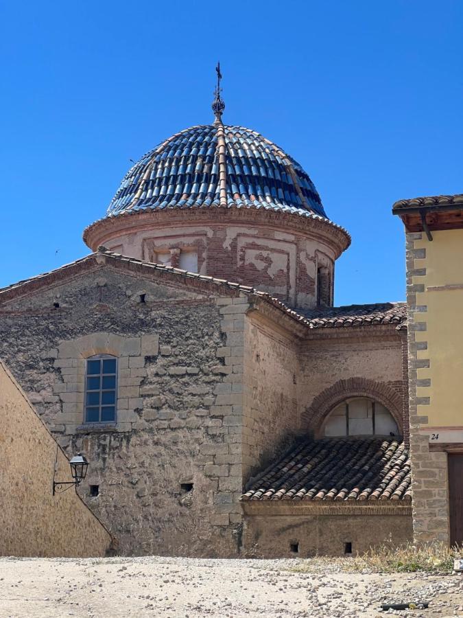 Hotel El Bergantes Zorita del Maestrazgo Kültér fotó